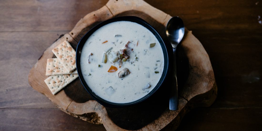 Mejor Clam Chowder de Barrio Antiguo, Monterrey