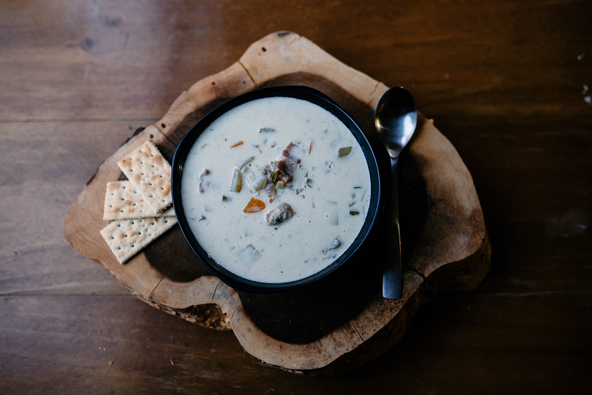 Mejor Clam Chowder de Barrio Antiguo, Monterrey